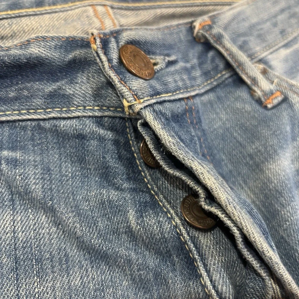 Vintage Abercrombie Fitch Baxter Low Rise Slim Boot Cut Jeans Men's 32x30 Blue